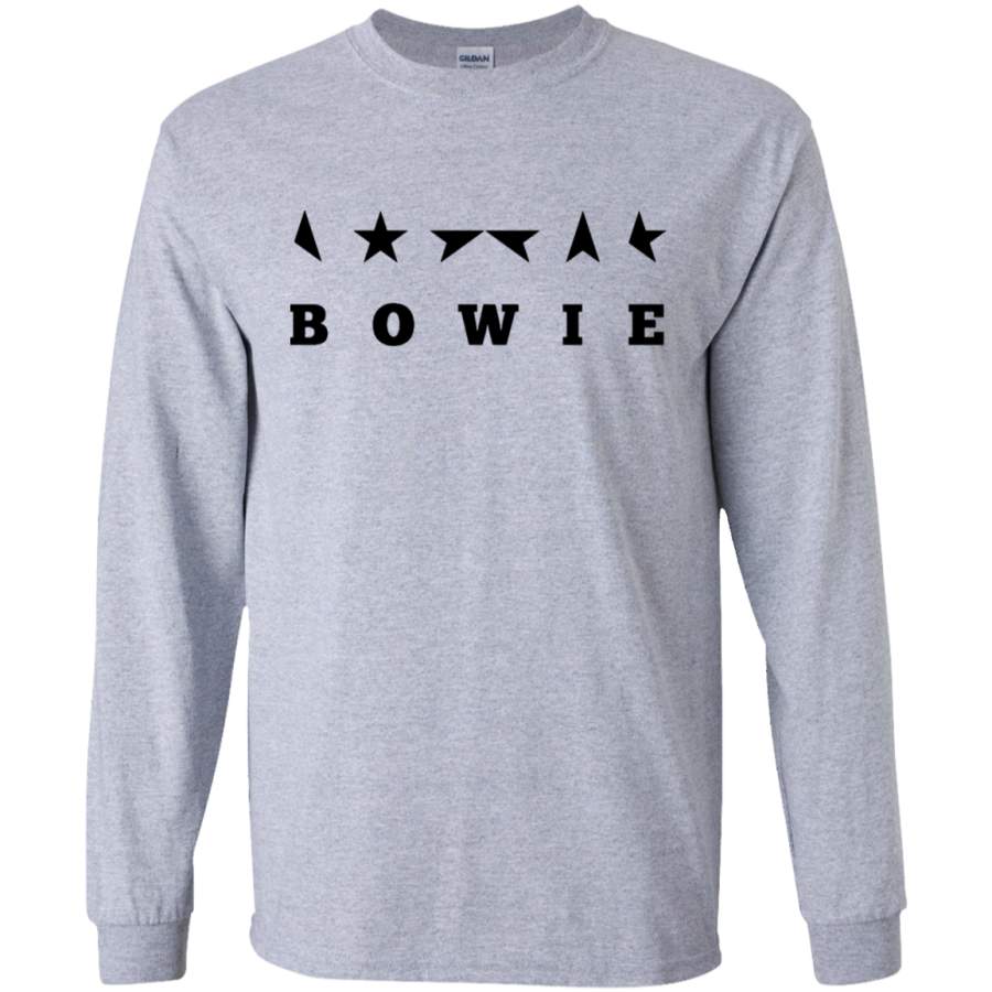 AGR David Bowie Blackstar Long Sleeve T-Shirt