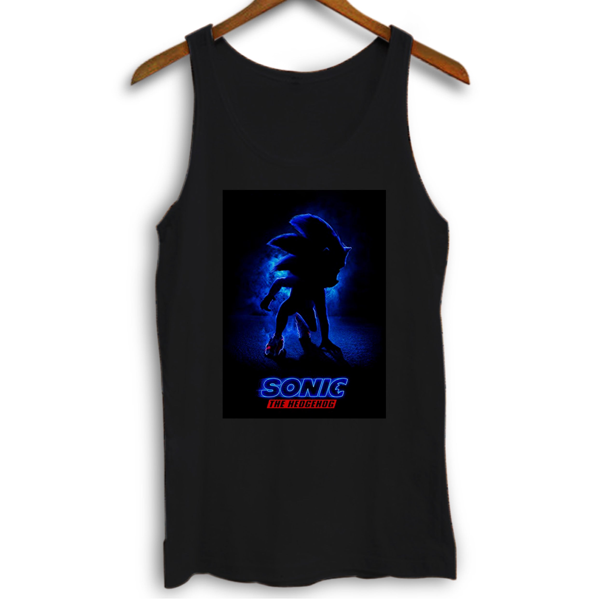 Sonic The Hedgehog Shadow Poster Tanktop Women