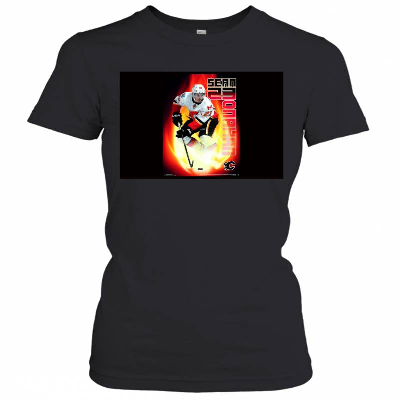 International Calgary Flames Sean Monahan Premium Wall Women’s T-Shirt