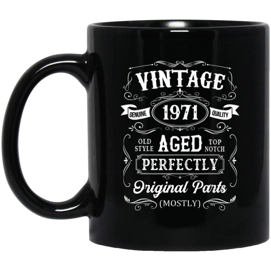 Vintage 1971 48th Birthday 48 Years Old Gift Coffee Mug