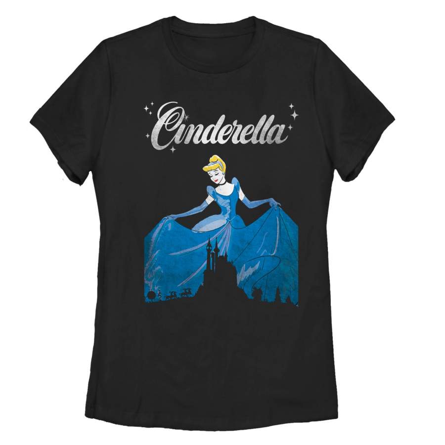 Cinderella Women’s Dress Silhouette  T Shirt