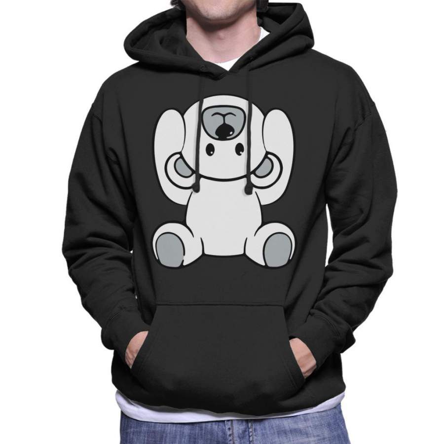 Topsy Turvy Bear Men’s Hooded Sweatshirt