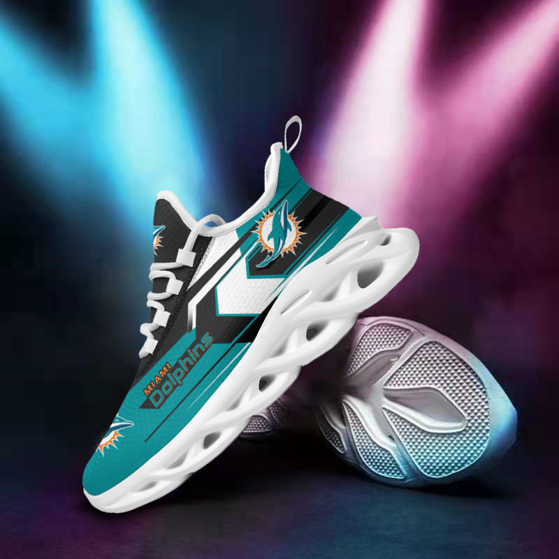 Miami Dolphins Yezy Running Sneakers Bg574