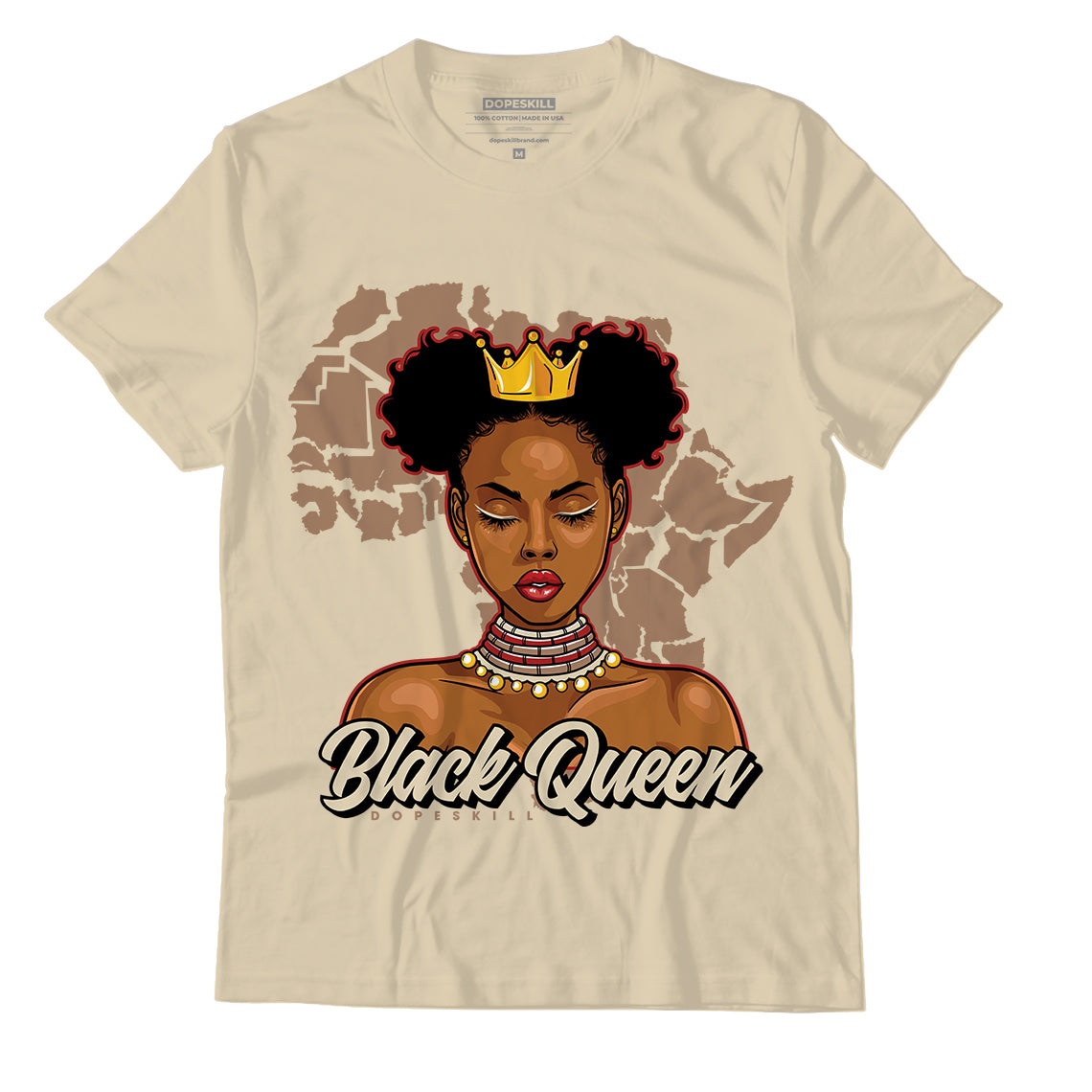 JD 8 Rui Hachimura Dopeskill Twine T-Shirt Black Queen Graphic