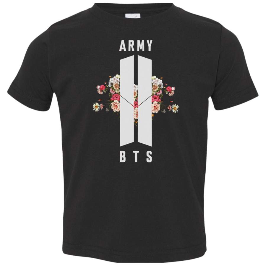 AGR BTS&ARMY Beyond The Scene (No Background) Toddler Jersey T-Shirt