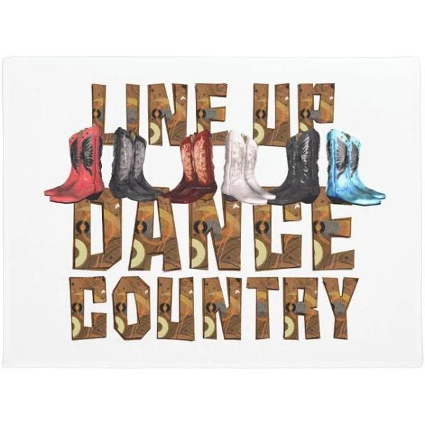 Personalized Name Family House Tee Country Line Dance Doormat Floor Mat Door Mat Home Decor