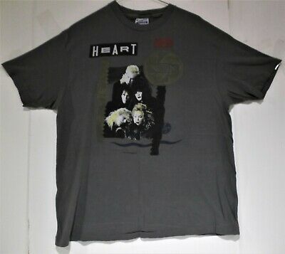 Vintage Original1987 Heart “bad Animals” Concert Tour T-shirt Double Sided 6497