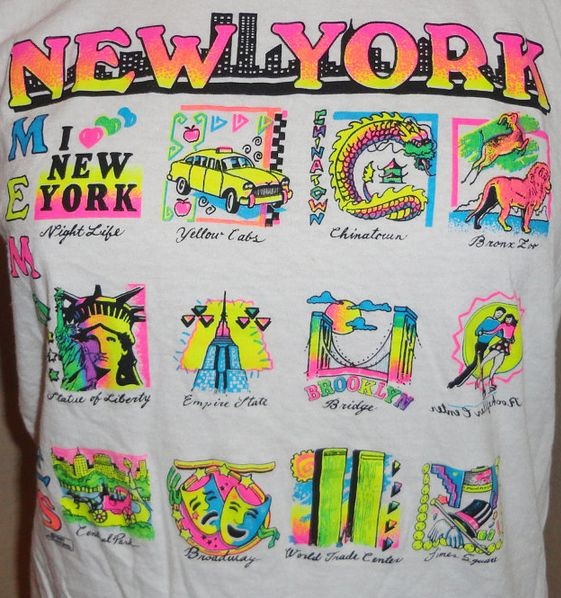 Vintage 1990s New York Shirt Outfit