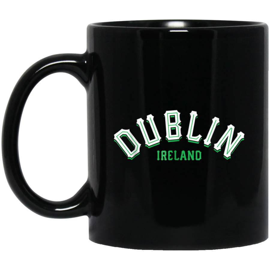 Dublin Ireland Mug  Eire Vintage Irish Capital Mug