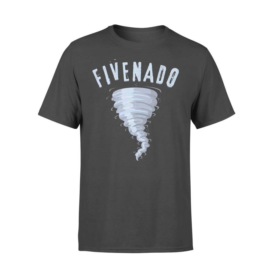 Fivenado 5Th Birthday Tornado Shirt