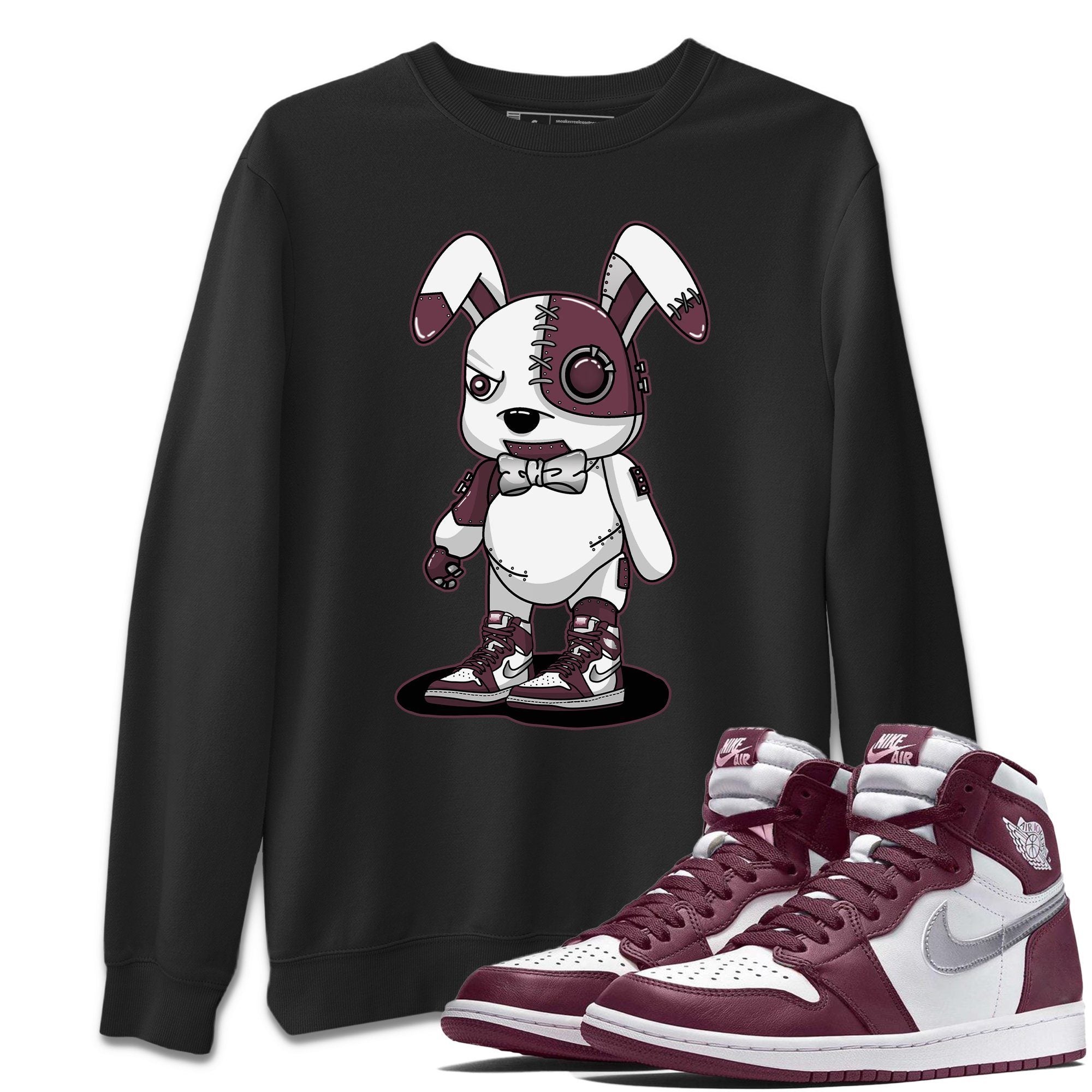 Cyborg Bunny Sweatshirt – Air Jordan 1 Bordeaux