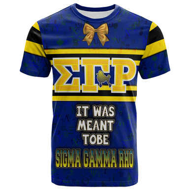 Sigma Gamma Rho T- Shirt – Custom It Was Meant Tobe Sigma Gamma Rho Poodle T- Shirt