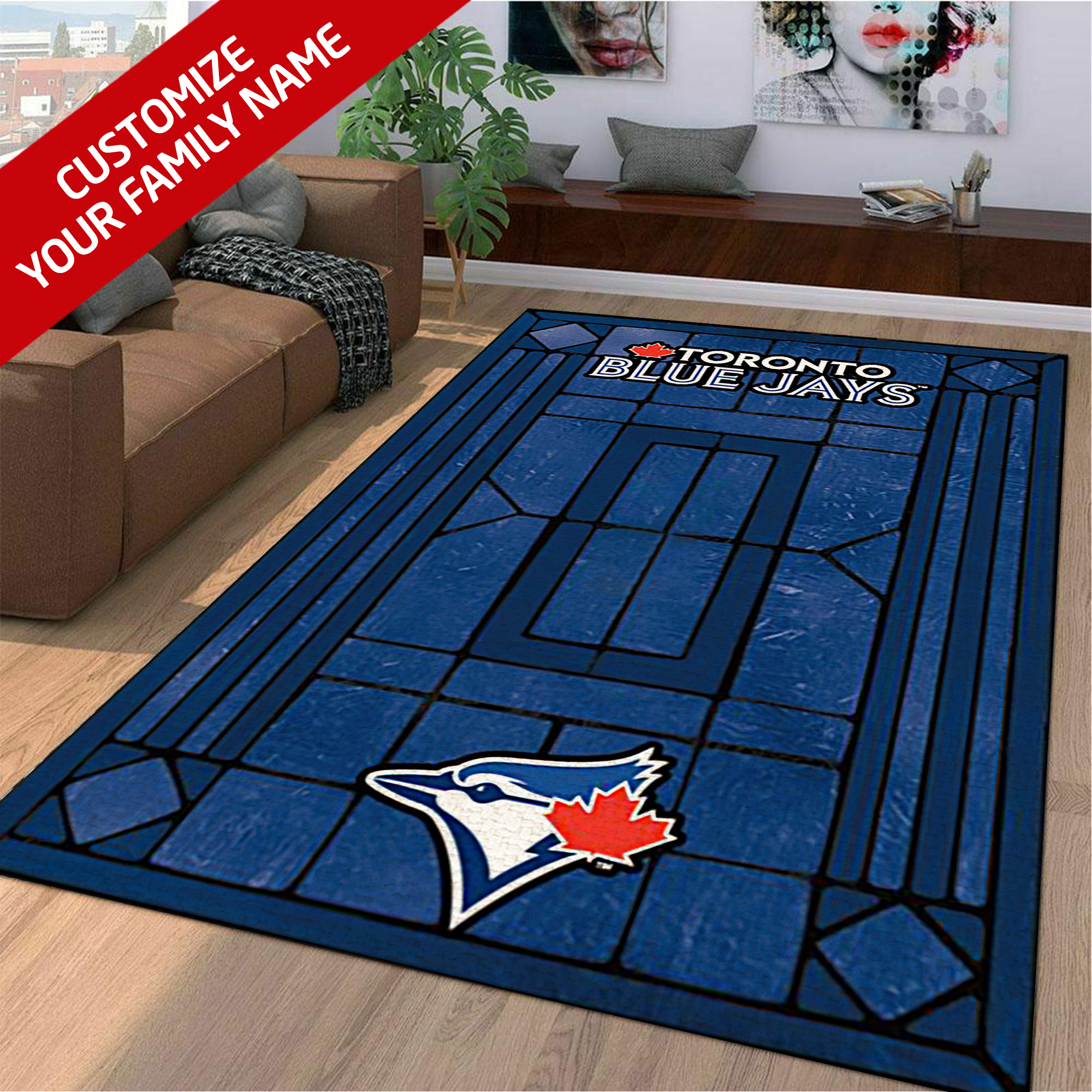 Fan Deco – Gsc Toronto Blue Jays Area Rug