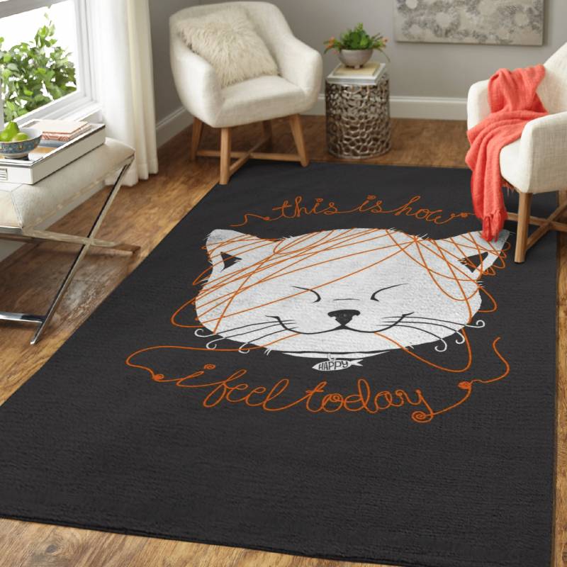 I’m Happy – Animals Area Rug Carpet