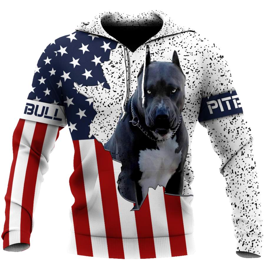 Pit Bull Lovers Hoodie Shirt for Men and Women HHT07102010
