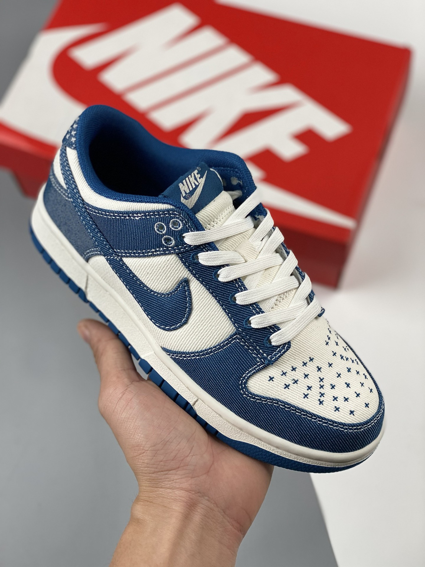 Nike Dunk Low Summit WhiteIndustrial Blue DV0834-101 5339229