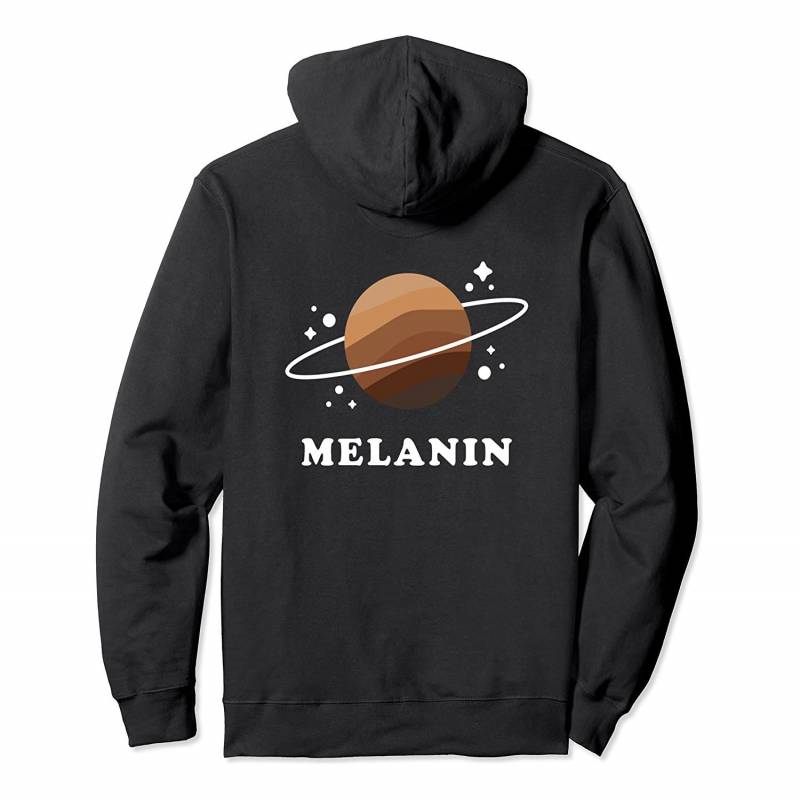 Melanin Pride Space Planet – Aesthetic Fashion Pullover Hoodie, T-Shirt, Sweatshirt, Tank Top, Racerback, Dolman