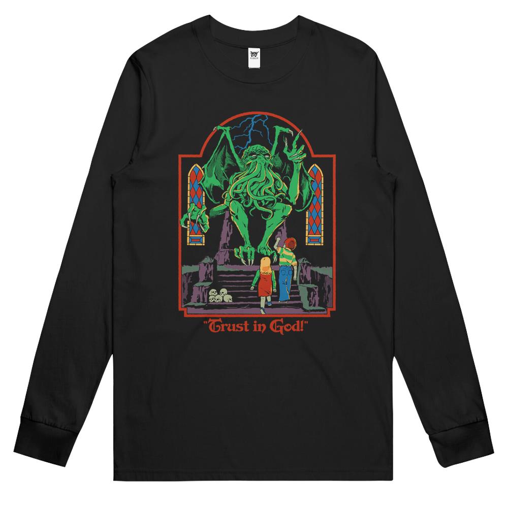 Trust In God Long Sleeve T Shirts