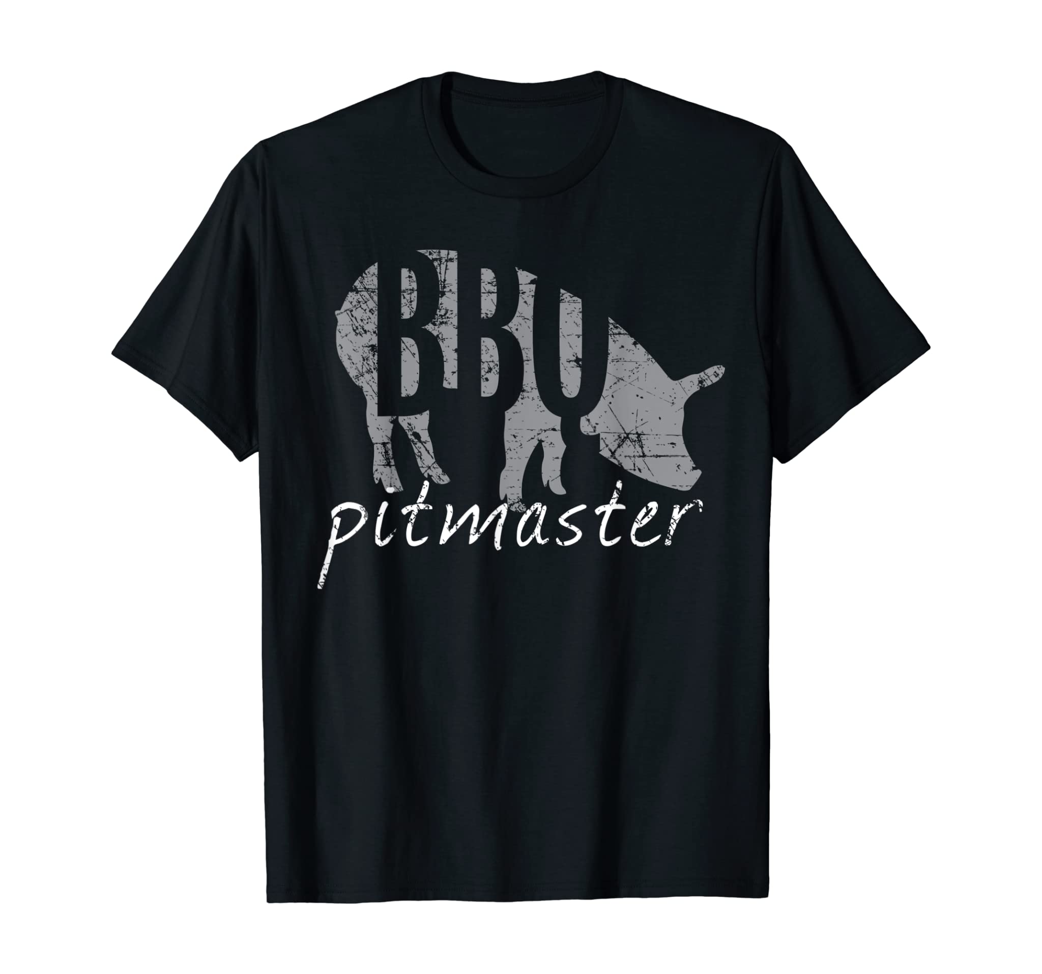 BBQ Pitmaster T Shirt, Pig Grilling Grill Father’s Day Gift