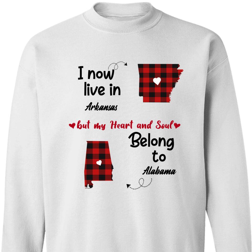 Personalized Belong To Born And Live Buffalo Plaid Custom Sweatshirt – Trending Personalized