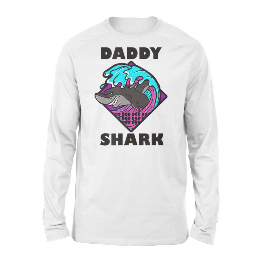 Dad Shark Father’s Day Gift Long Sleeve T-Shirt