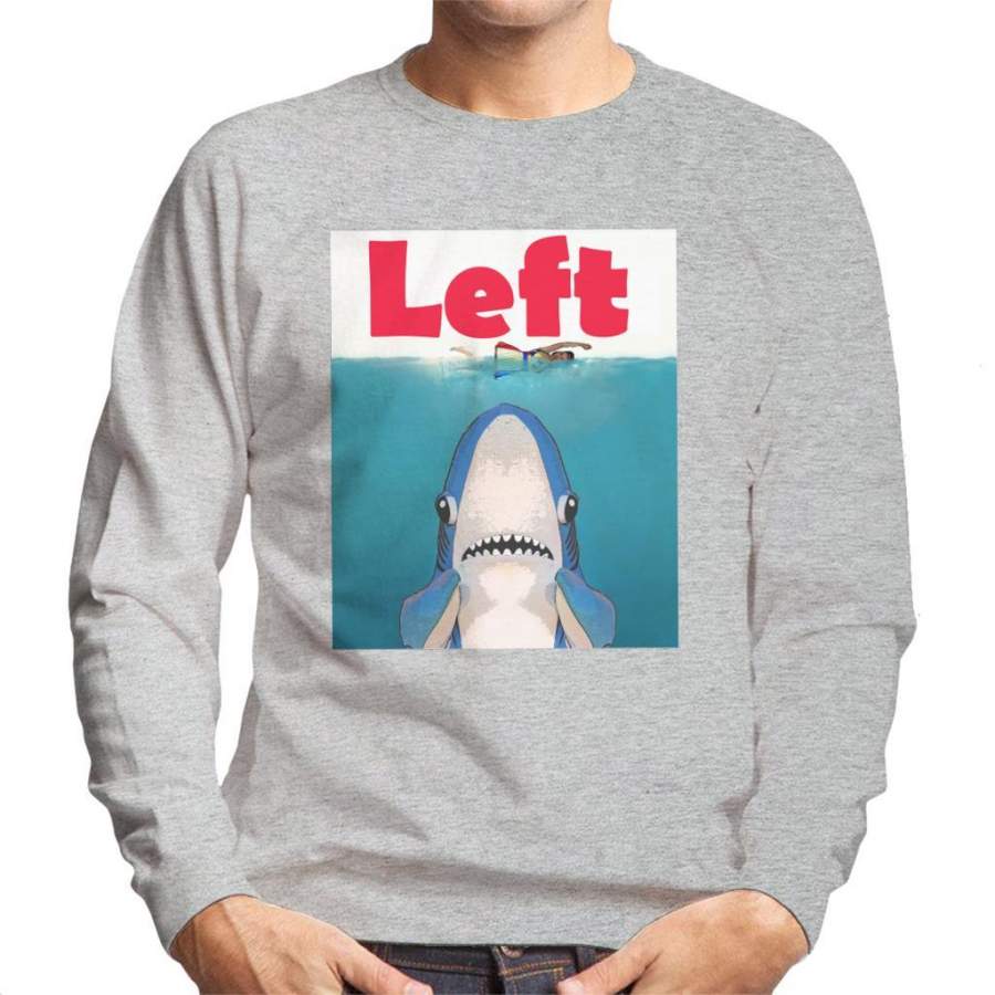 Jaws Left Shark Katy Perry Men’s Sweatshirt