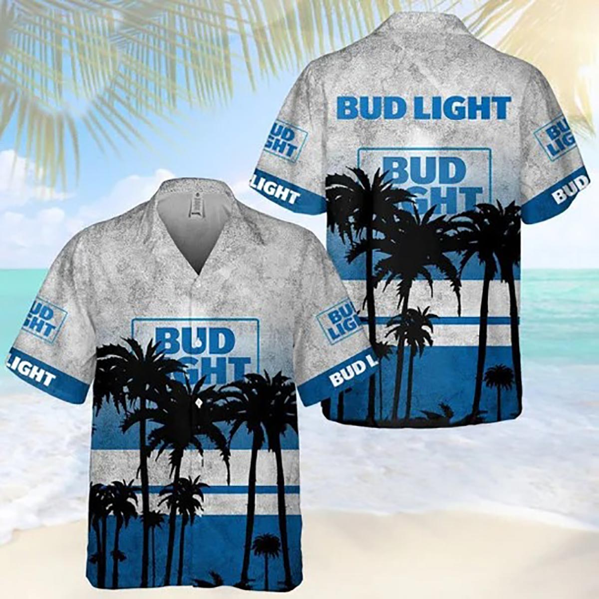 Bud Light Palm Tree Hawaii Shirt Ha73487