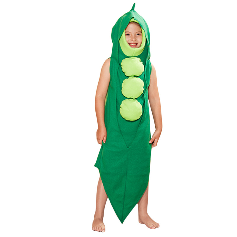 Umorden Unisex Vegetable Carrot Costume Tunic Sponge Suit Child Kids Boys Girls Funny Purim Halloween Party Fancy Dress Cosplay alx