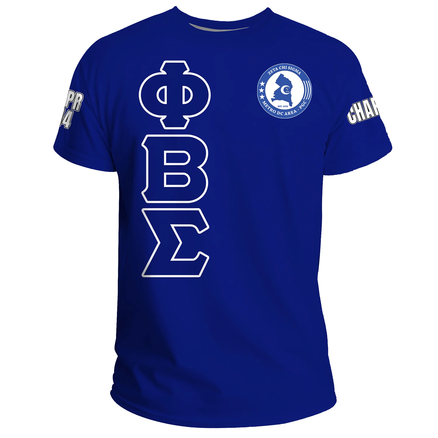 (Custom) Africa Zone T-Shirt – Zeta Chi Sigma Chapter T-Shirt A31