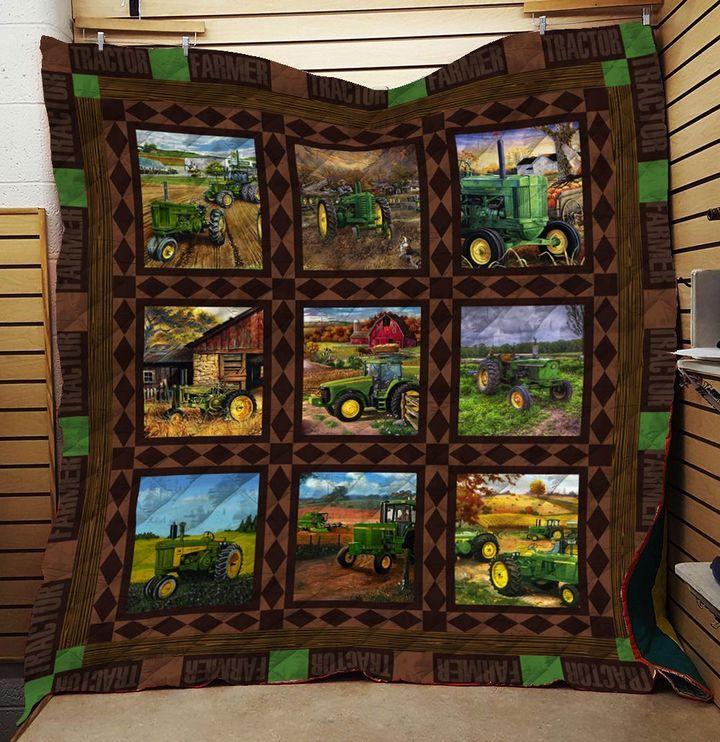 Tractor Farmer Blanket Gift Idea For Farmer, Gift For Friend Family, Birthday Gift Home Decor Bedding Couch Sofa Soft And Comfy Cozy