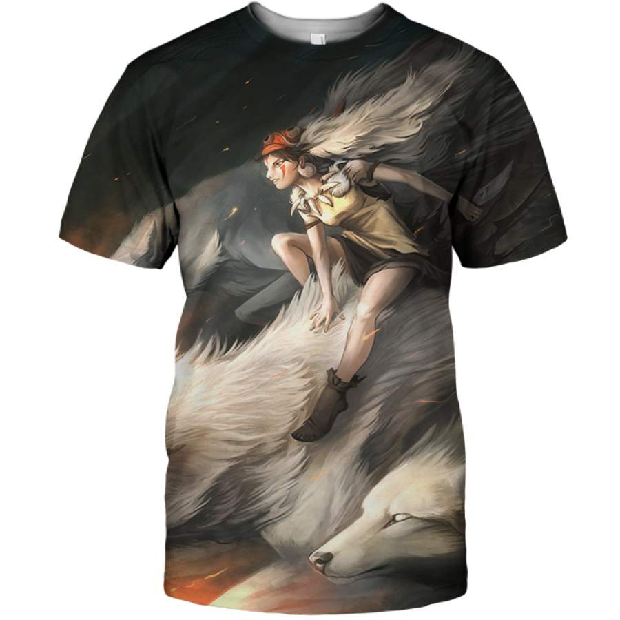 3D All Over Print Mononoke 06 Shirt