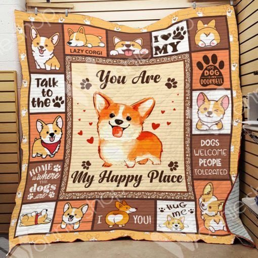 Corgi HUR30116 3D Customized Quilt CAMLI2407