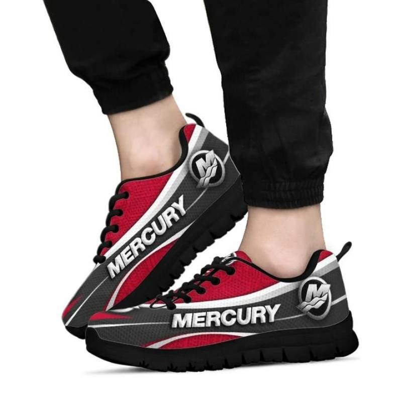 3D Printed Mercury TDV Sneakers For Men & Women Ver 2 (Red)