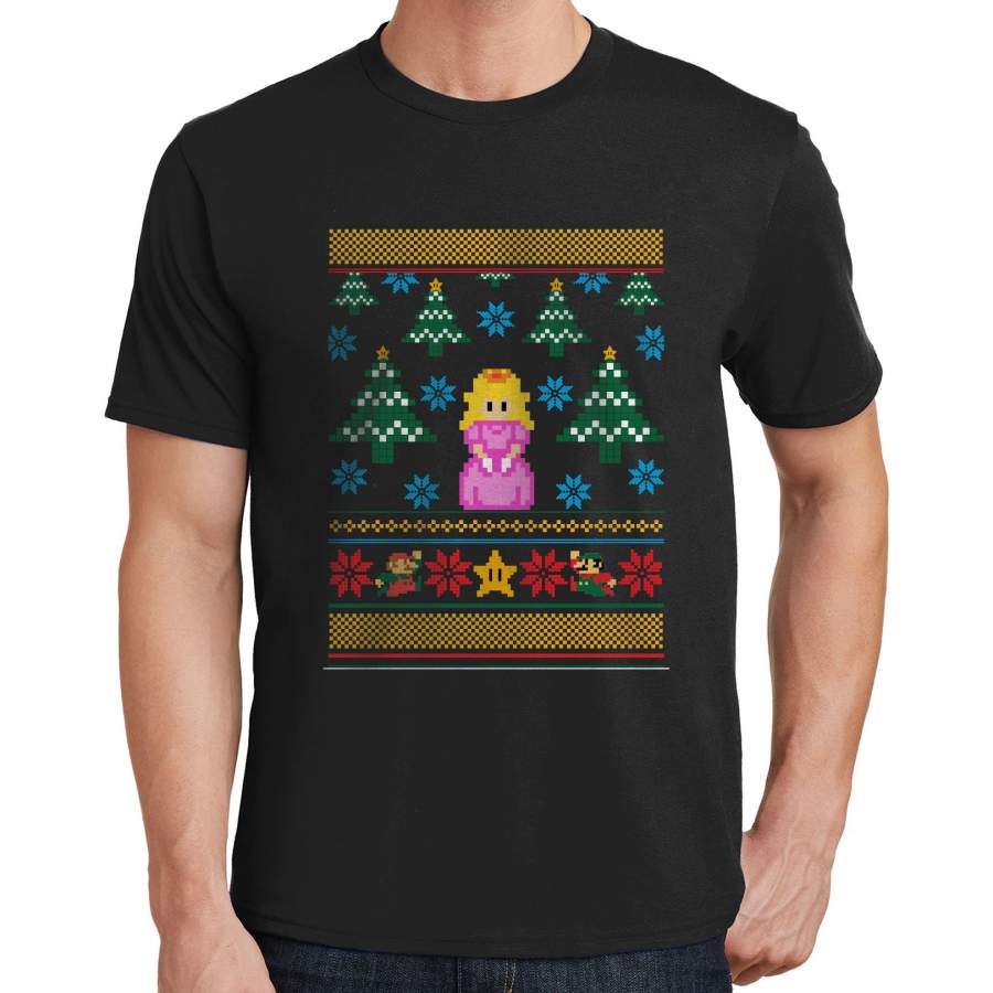 709 – Princess Peach Ugly Christmas Shirt