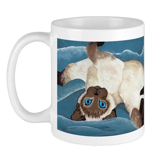 Siamese Kitten Mug – Cat’S Blue Eyes