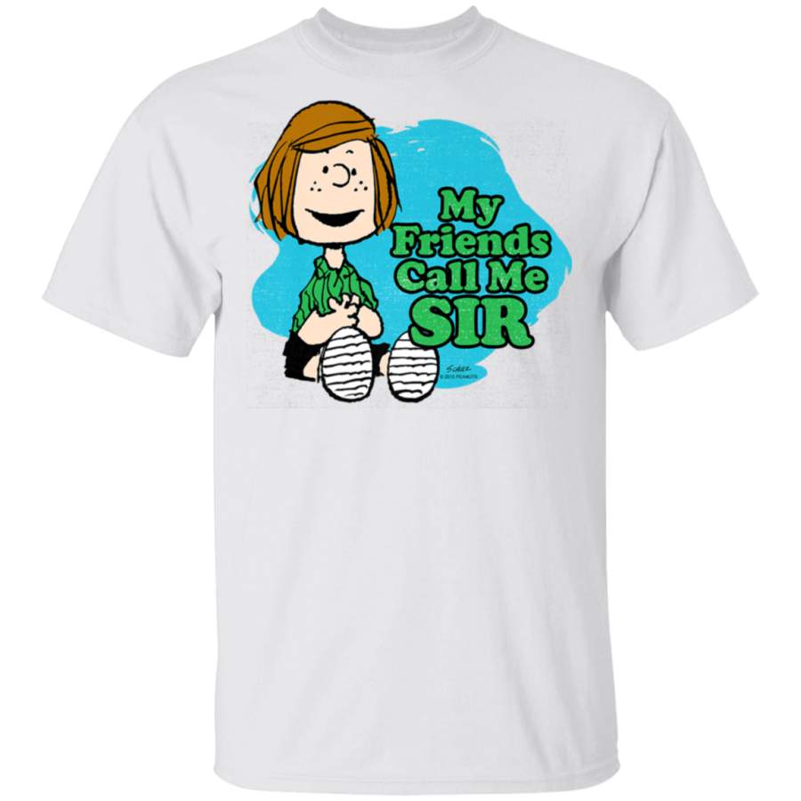 Peanuts Peppermint Patty My Friends Call Me Sir T-Shirt