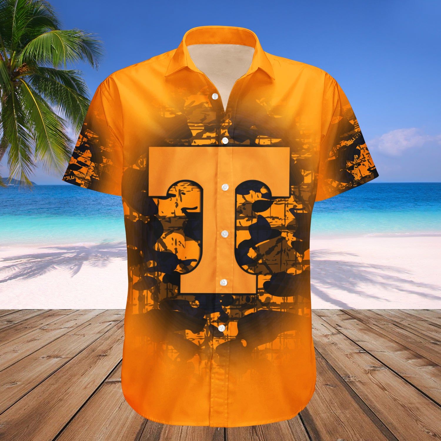 Tennessee Volunteers Hawaii Shirt Camouflage Vintage – NCCA