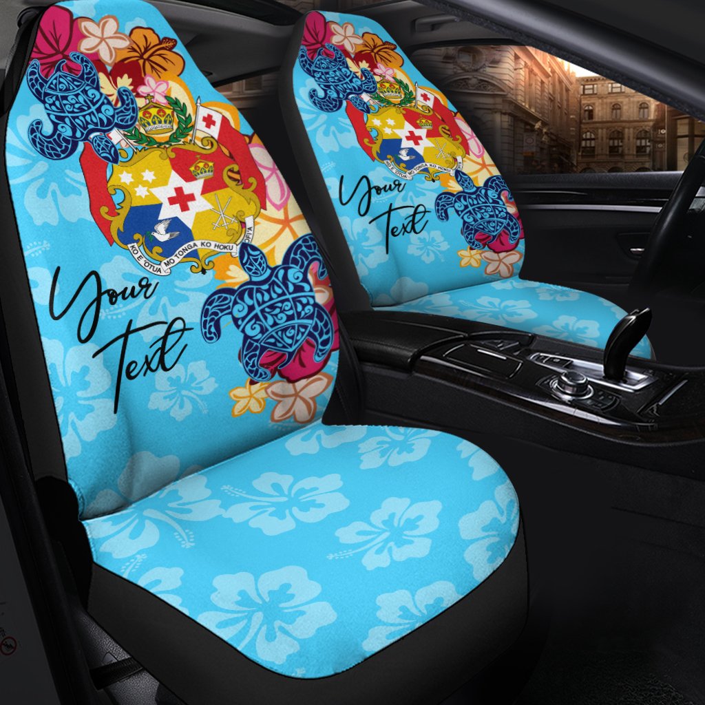 Tonga Custom Personalised Car Seat Covers – Tropical Style – BN01