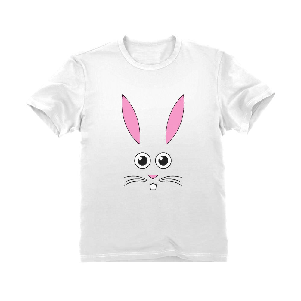 Children’S Cute Easter Bunny Face Toddler Kids T-Shirt