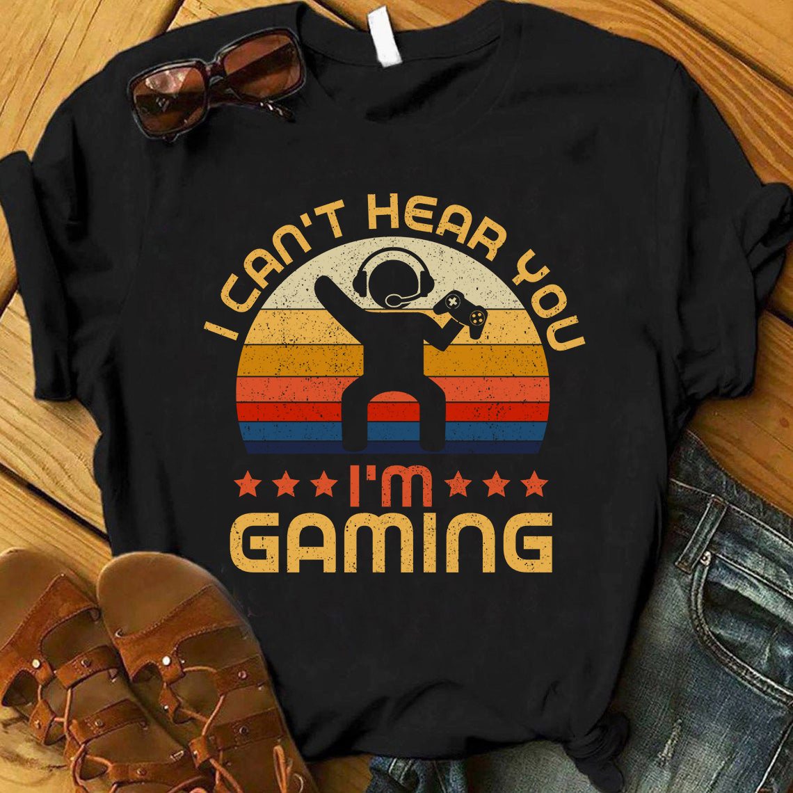 I Can’t Hear You I’m Gaming Standard Men T-shirt