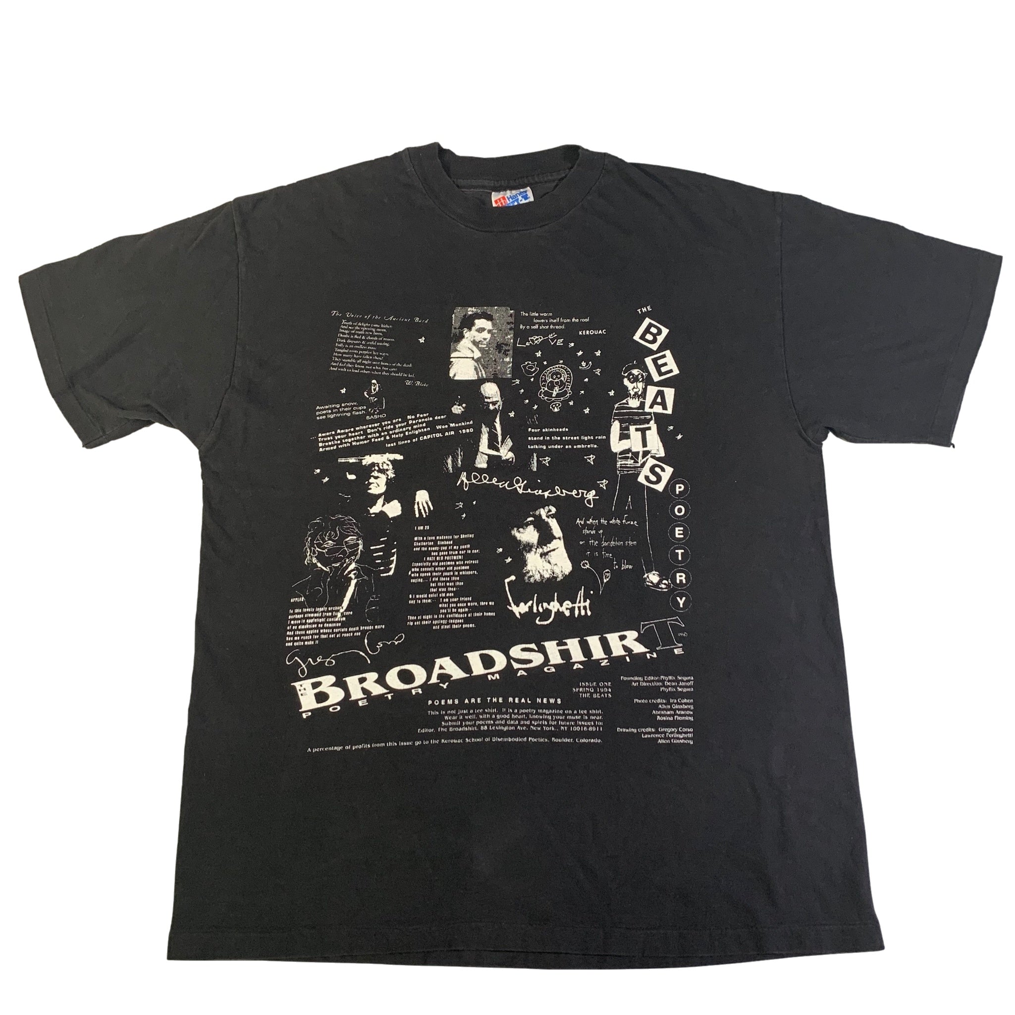 Vintage The Broadshirt Poetry Magazine “Issue 1” T-Shirt