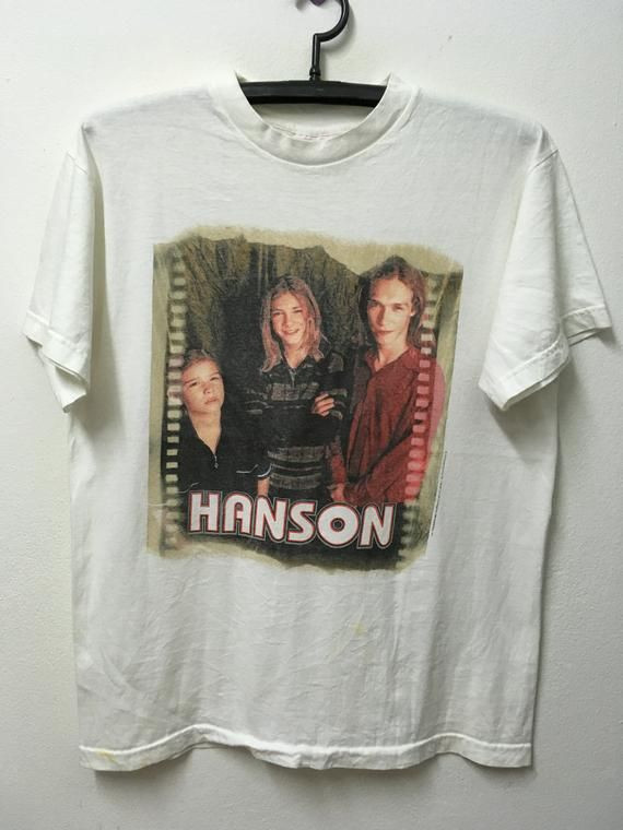 Vintage90S Hanson 1998 Pop Rock Boys Band Rap Shirt 21 5 Shirt