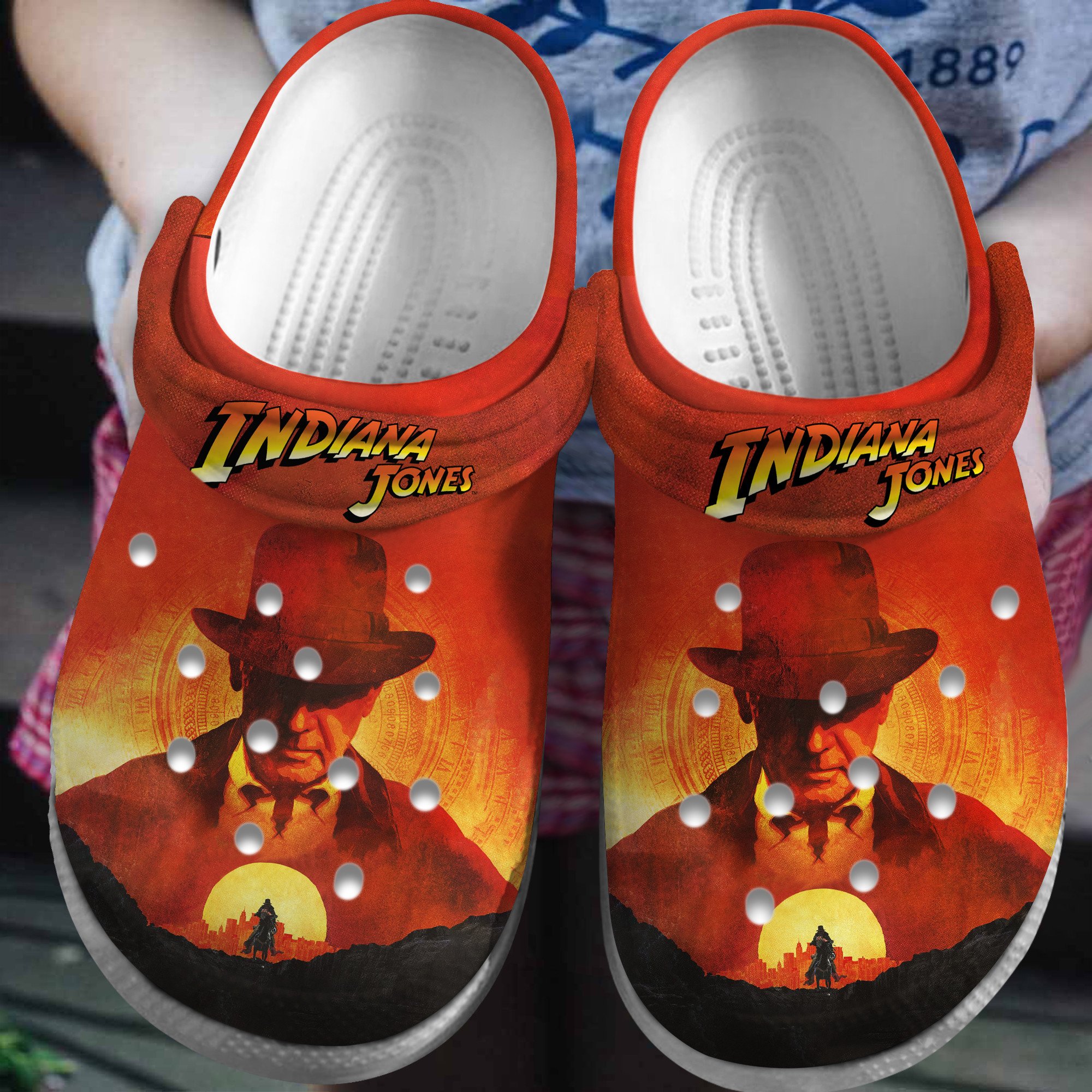 Indiana Jones Movie Crocss Clogs For Men Women And Kid Dwky4Wgv