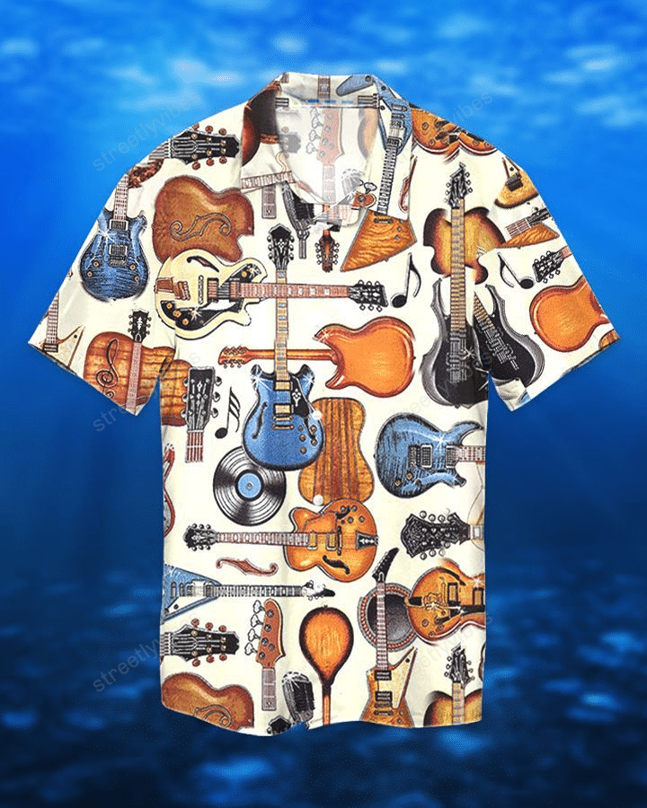 Bass Guitar Bling Hawaii Shirt Ha12233