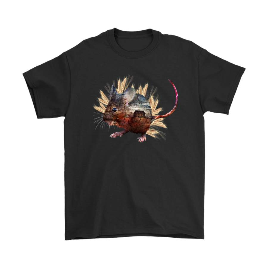 Mouse T-Shirt – Animal Face T-Shirt