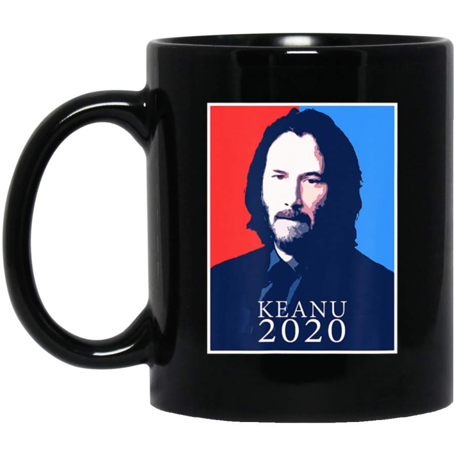 Keanu for president 2020 Jesus funny pastel aesthetic meme Coffee Mug