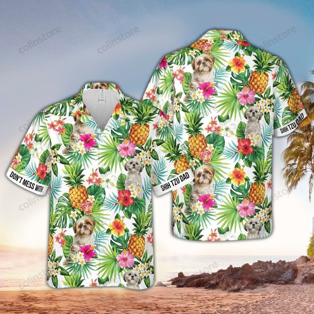 Shih Tzu Aloha Hawaii Shirt For Lovers Ha106119