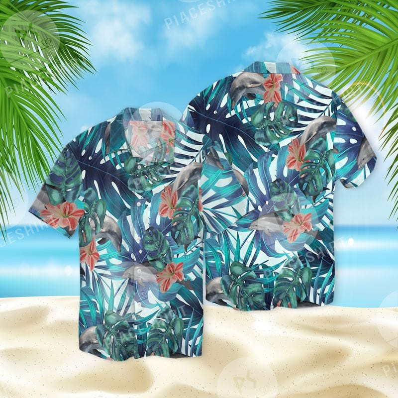 3D Hawaiian Shirt Dolphin Nmd 235 (Only Sale Today)