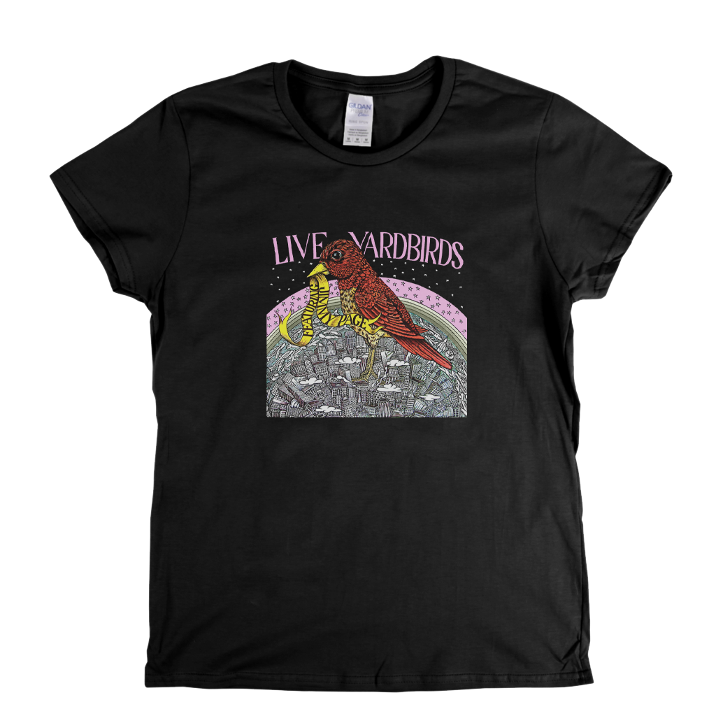 The Yardbirds – Live Yardbirds Womens T-Shirt