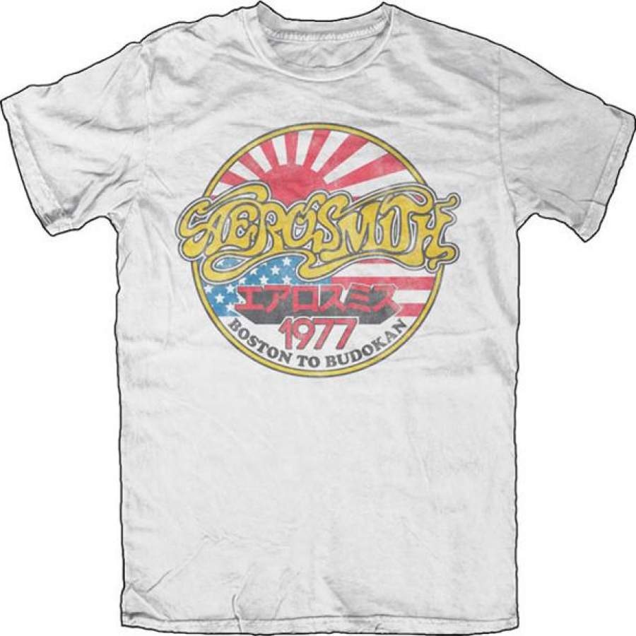 Aerosmith Boston to Budokan slimfit t-shirt